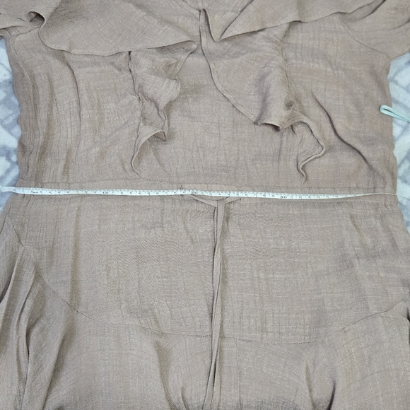 Flawless Women’s Ruffle Long Sleeve Mini Boho Dress Size S - Picture 13 of 14